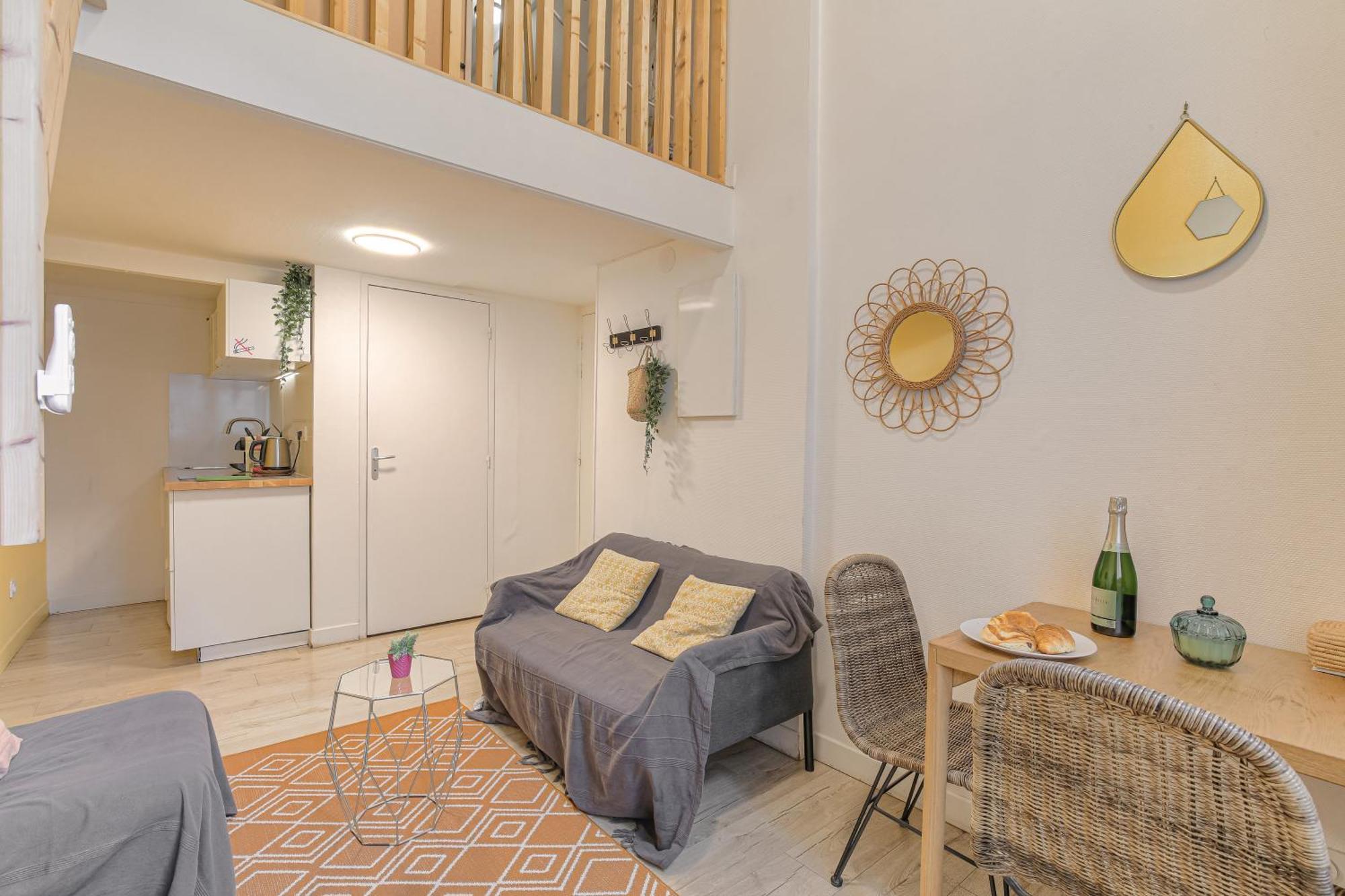 Апартаменти Duplex, Boheme Et Fonctionnel Proche Gratte-Ciel Віллербанн Екстер'єр фото